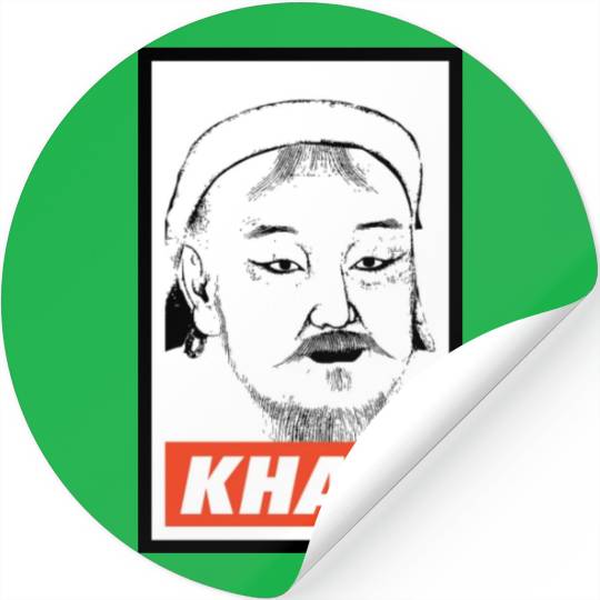 Genghis Khan Stickers