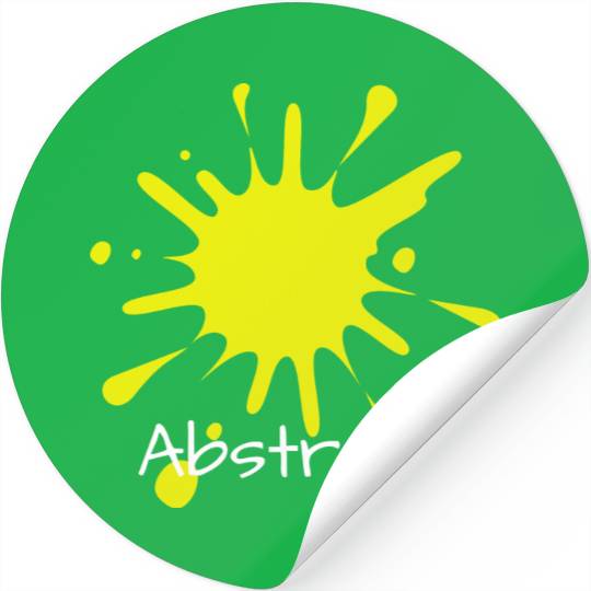 Abstract Stickers