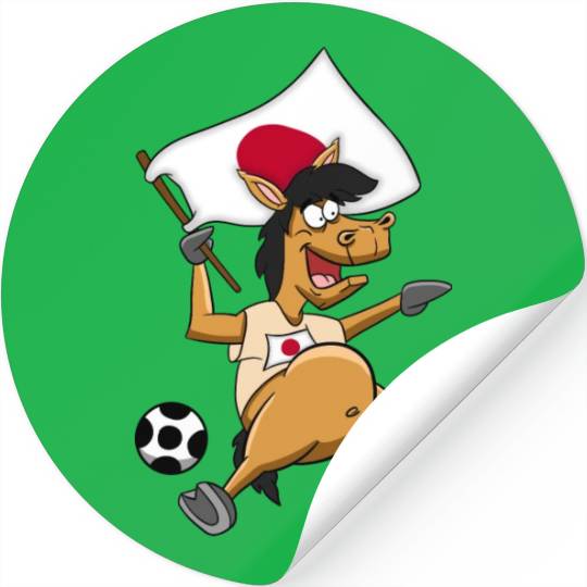 Fan Horse Japan Stickers