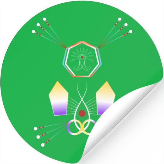 Totem Crystal Stickers