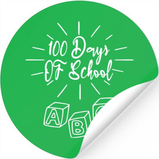 100 Days Of School Stickers