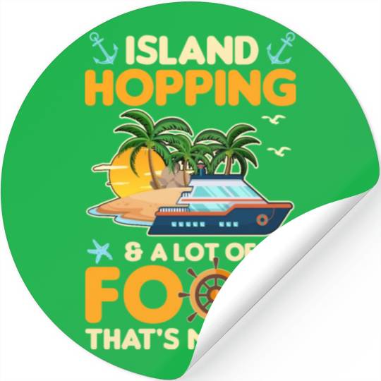 Cruise Ship | Vacation Cruising Gift Ideas Stickers