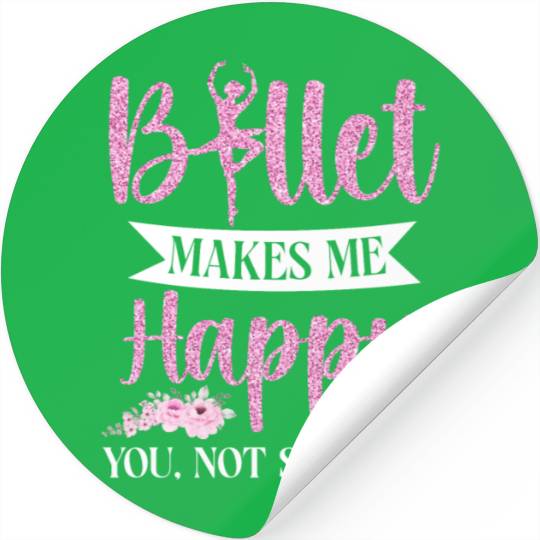 Ballet Dancer Dance Girl Ballerina Stickers