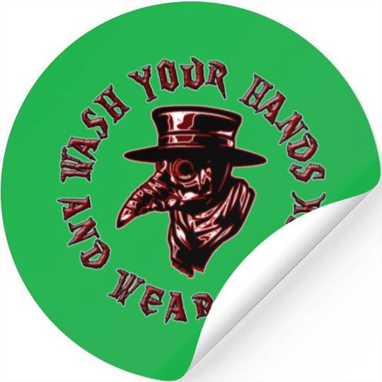 Plague Doctor #2 Stickers