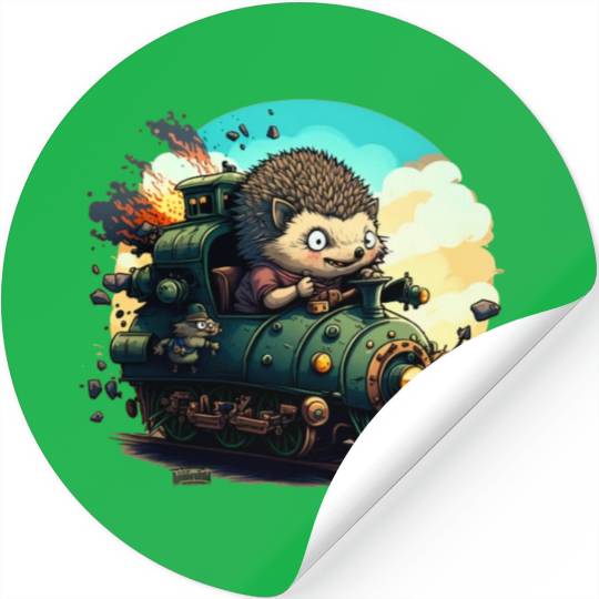 HedgeLok - Sweet Hedgehog Stickers