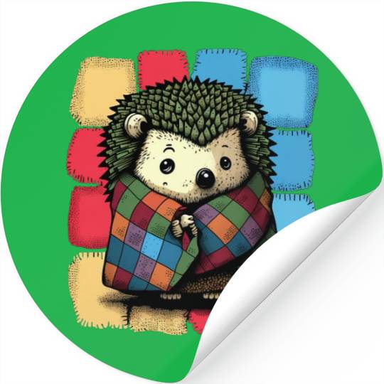 PatchHog - Sweet Hedgehog Stickers