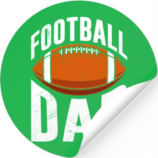 American Football Dad Stickers