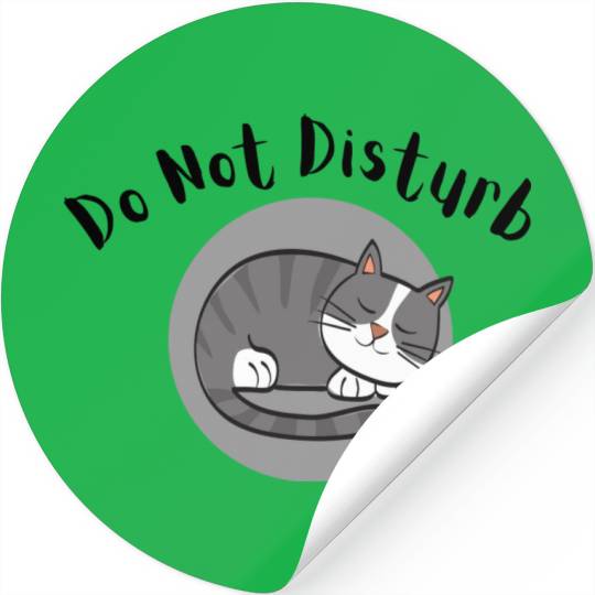 Do Not Disturb Stickers