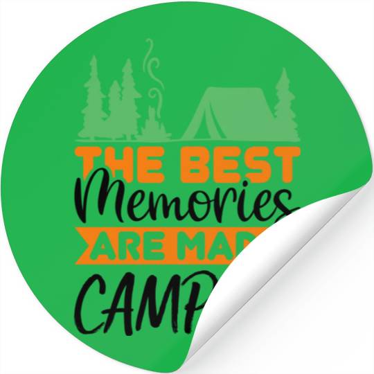 Nature's Playground Camping Stickers