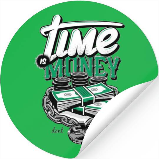 TIME IS MONEY CONSEQUENCE FLAVAZ ALBUM PROMO LOGO Stickers