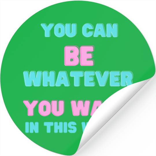 positive mind fashion Stickers