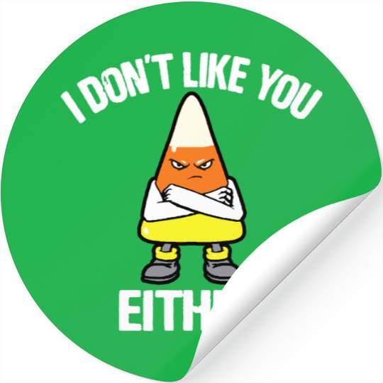 candy corn Funny Stickers