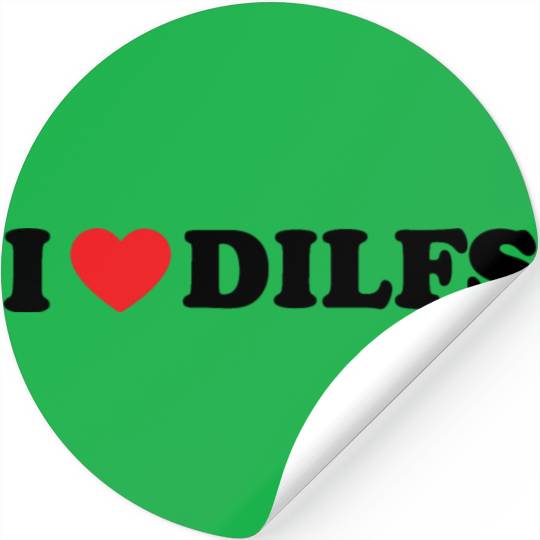 I Love Dilfs I Heart Dilfs Stickers
