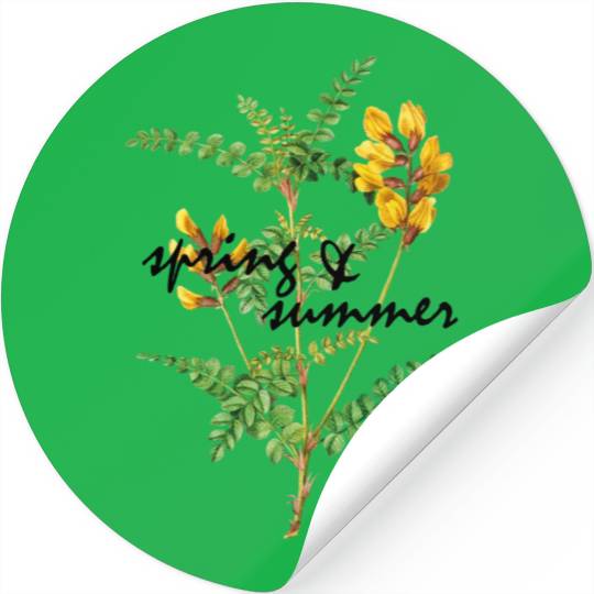 yellow flower Stickers