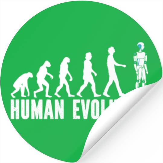 Robotics Robots Evolution Human Evolution Stickers