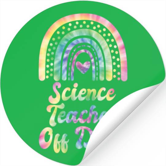 Vacation physics teacher off duty physics teacher Stickers