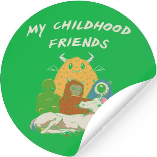 Imaginary Friends Club Stickers