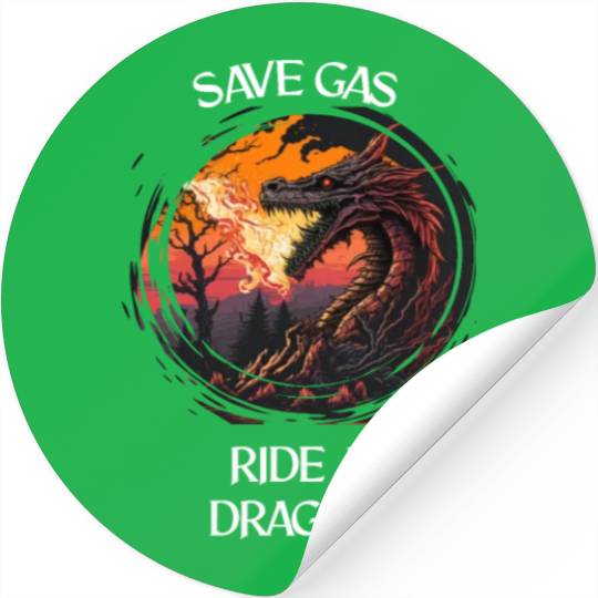 Mythical Creature Dragons Gift Men Dragon for a Stickers