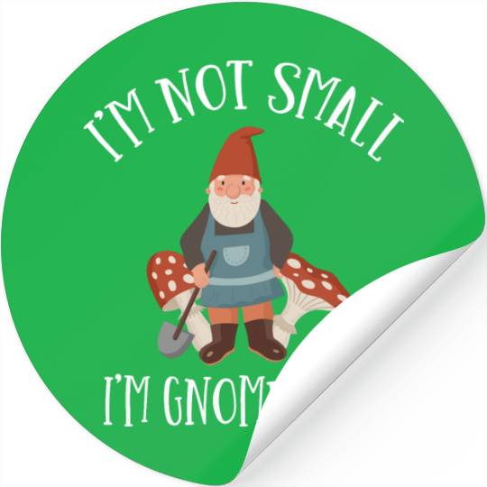 Gnomes - Gnome Collecting - Gnome Collector Stickers