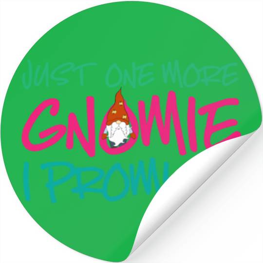Gnomes - Gnome Collecting - Gnome Collector Stickers