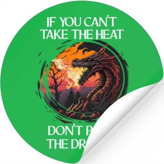 Mythical Creature Dragons Gift Men Dragon for a Stickers