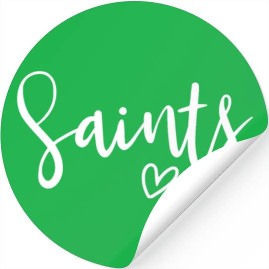 Saints High School Saints Sports Team Women'swomen Stickers
