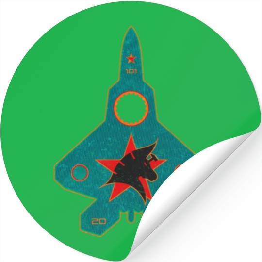 Industrial f-22 USAFAircraft Stickers