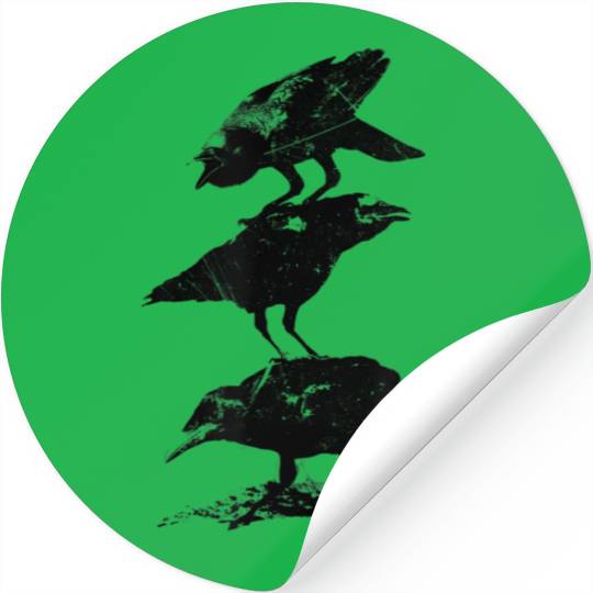 Crows Bird Stickers