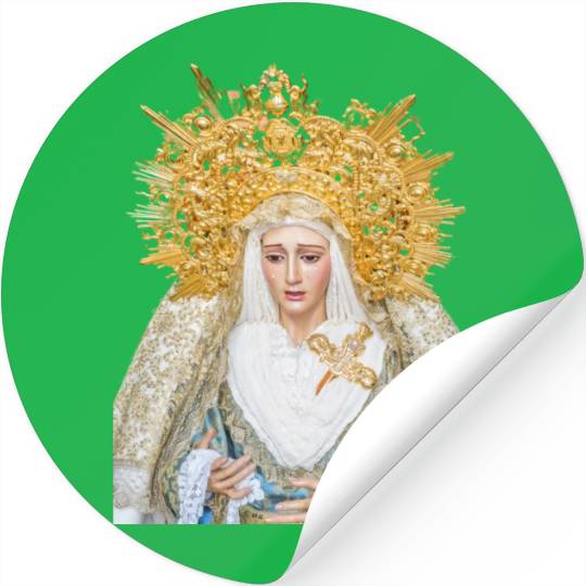Virgin Mary Mother of Jesus Madonna Stickers