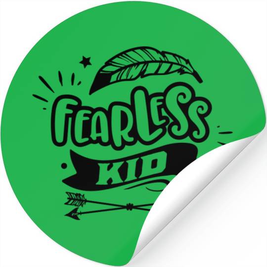 Fearless kid Stickers