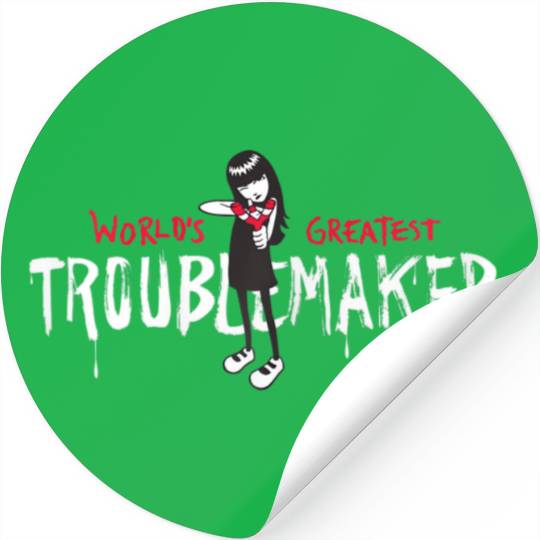 Emily The Strange World s Greatest Troker Stickers