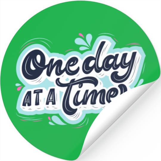 One day at a time Stickers