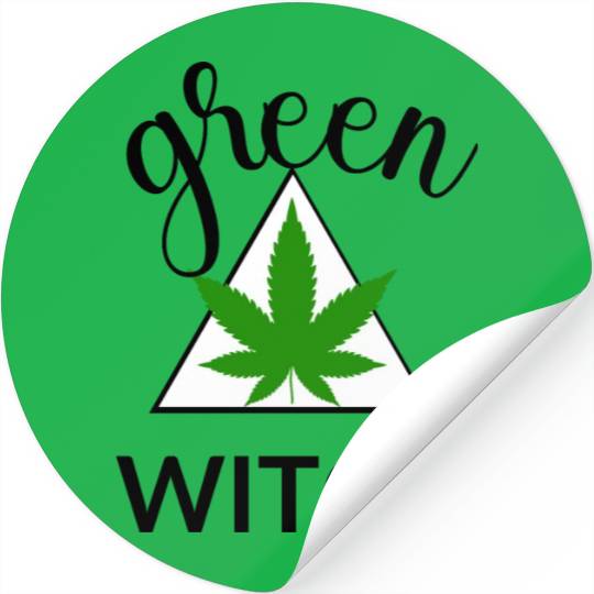 GREEN WITCH Stickers
