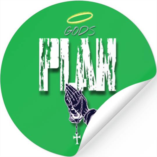Gods Plan Stickers