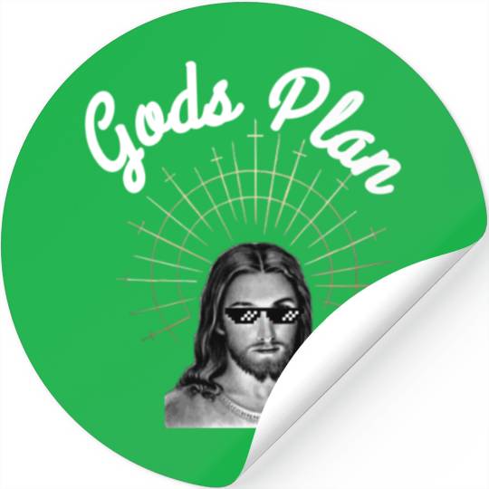 Gods Plan Stickers