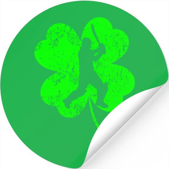 Cricket St. Patrick's day shamrock Stickers