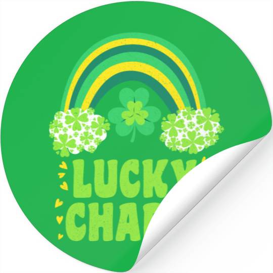 Lucky Charm Lucky Rainbow Stickers