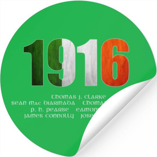 1916 Irish Easter Rising Signatories Commemorative Stickers