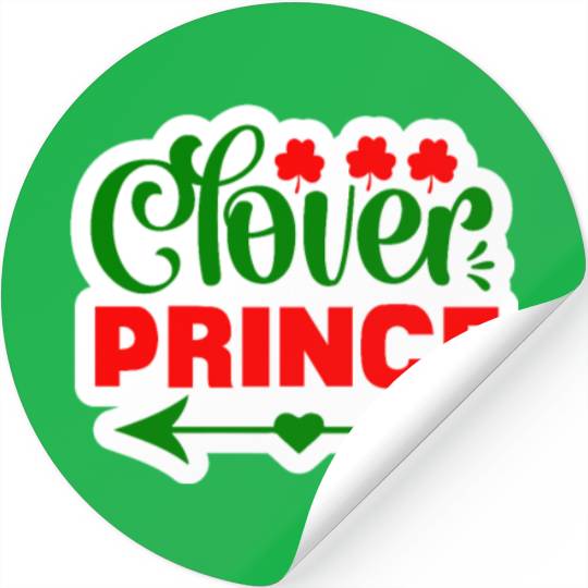 Clover Prince Stickers
