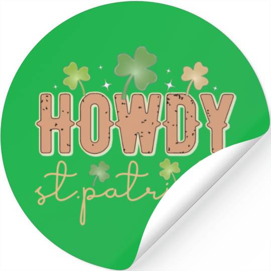 Howdy Stickers