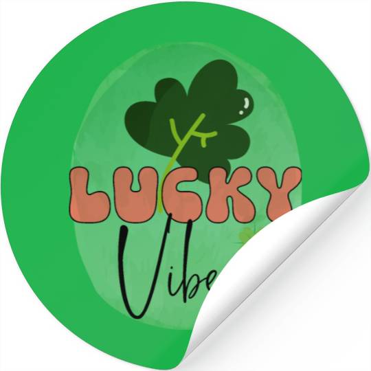LuckyPatricks Day Sublimation Stickers