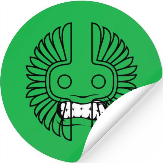 angry face. Stickers