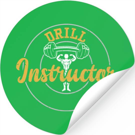 Drill Instructor - Gym Stickers