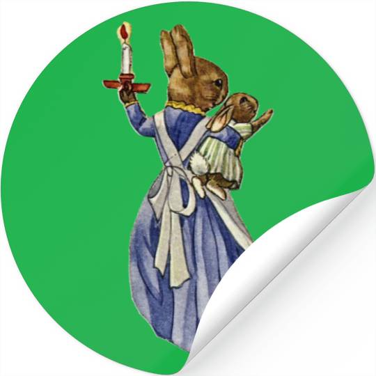 Vintage Easter Stickers