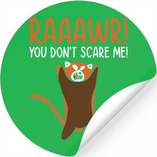 Red Panda Animal Lover Cute Animal Nature Wildlife Stickers