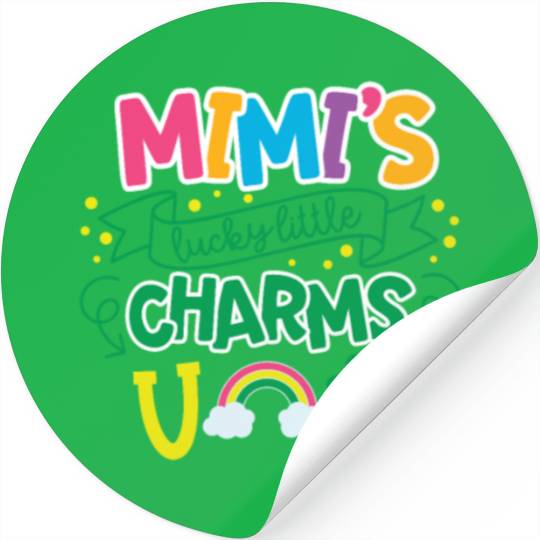 Mimi's Lucky Little Charms Clover Shamrock Stickers