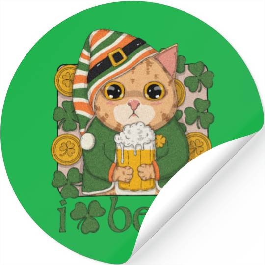 I Love Beer Stickers