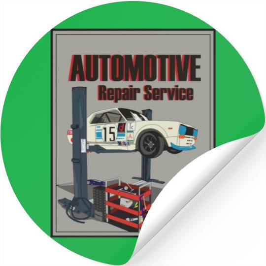 Automotive repair service Stickers