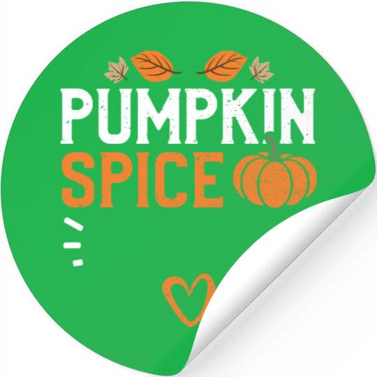 Pumpkin Spice - Pumpkin Stickers