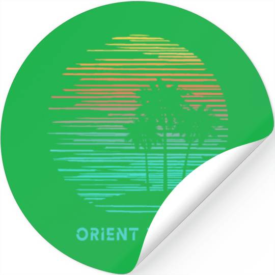 Orient Beach Saint Martin Cool Souvenir Vacation Stickers
